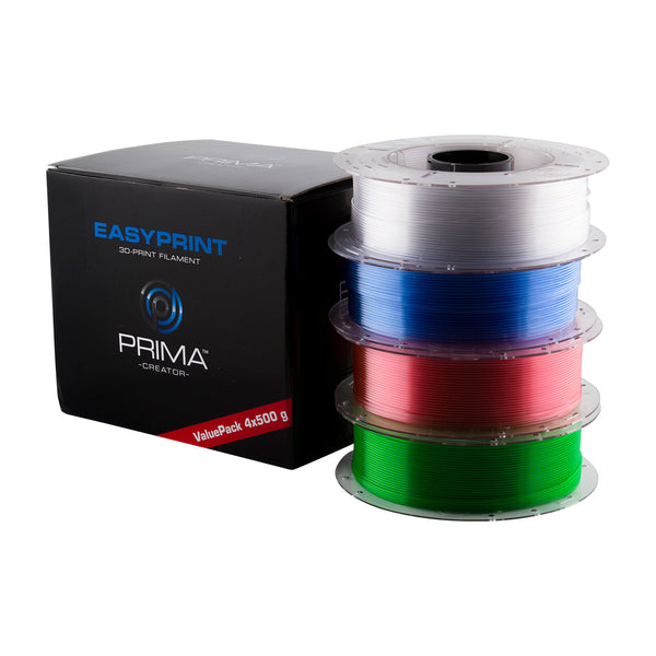 PETG Filament Value Pack 1,75 mm - 4x 500 g in Farben