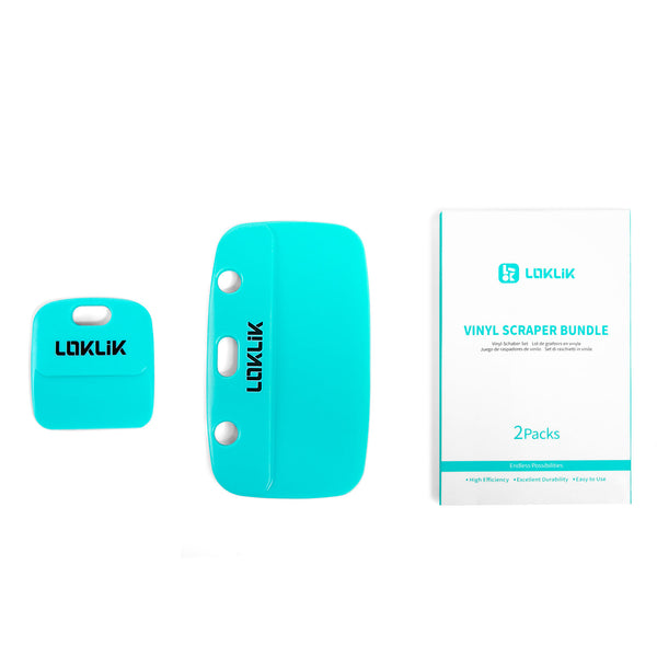 LOKLiK Vinyl Schaber Set – 2-teilig (klein & groß)