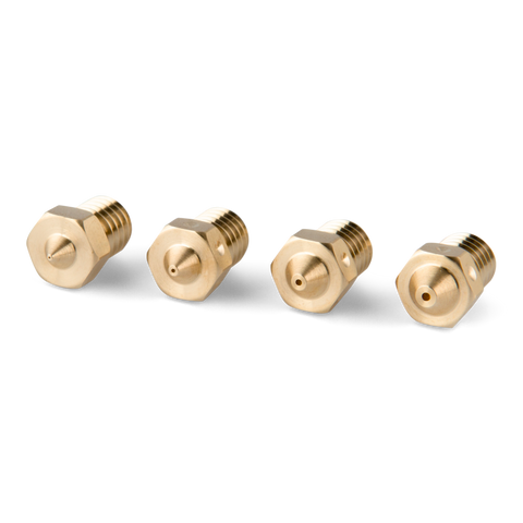 PrimaCreator P120 Messingdüsen-Set (4 Stück, gemischte Größen)