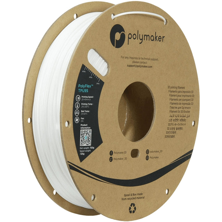 Polymaker Polyflex TPU-95A Filament 750g / 1.75mm Filament 3ddruckboss