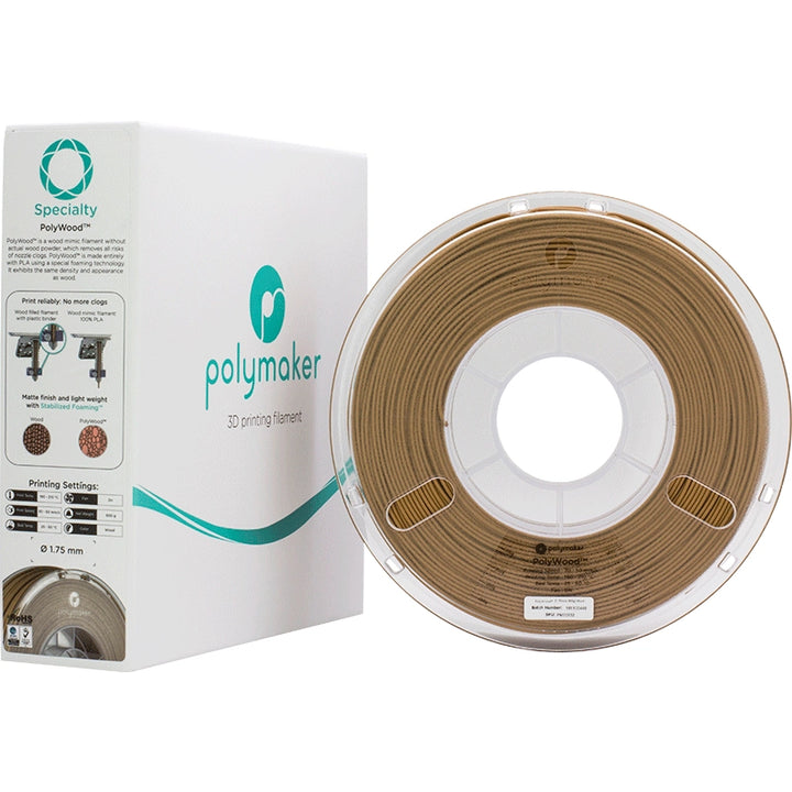 Polymaker PolyWood PLA 600G / 1.75mm Filament 3ddruckboss