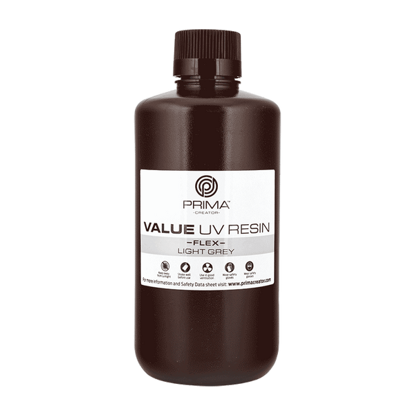 PrimaCreator Value Flex UV Harz - 1 kg - Hellgrau