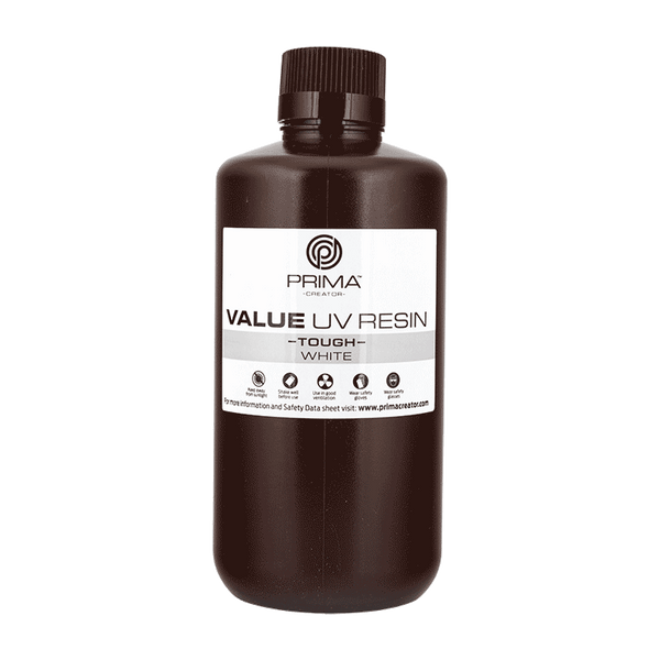 PrimaCreator Value Tough UV Resin (ABS Like) - 1000 ml - White