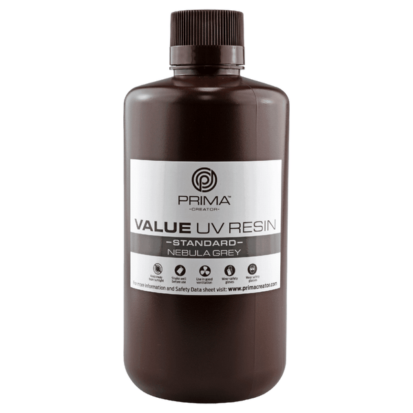 PrimaCreator Value UV/DLP Harz - 1 kg - Nebula Grey