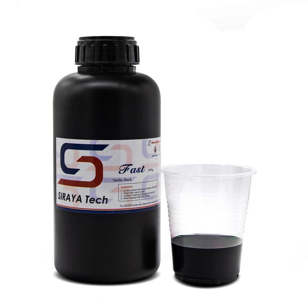 Siraya Tech Fast ABS-Like Resin – 1 kg – Smoky Black
