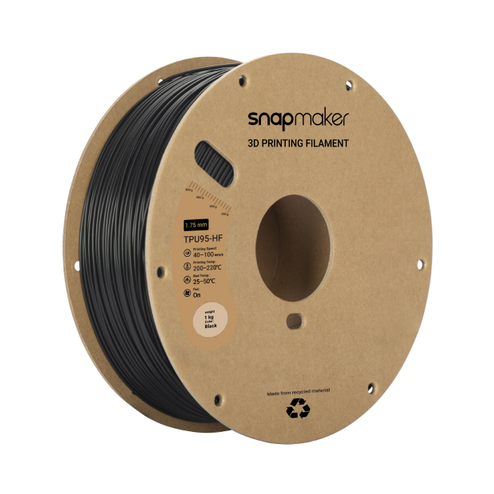 Snapmaker High Flow TPU95 Schwarz 1 kg