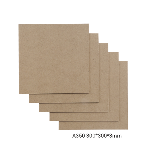 Snapmaker MDF Platten A350 – 300×300×3 mm, 5er-Pack für Laser & CNC