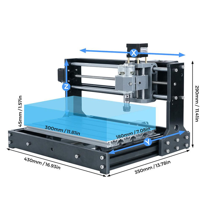 TwoTrees TTC3018S CNC Maschine