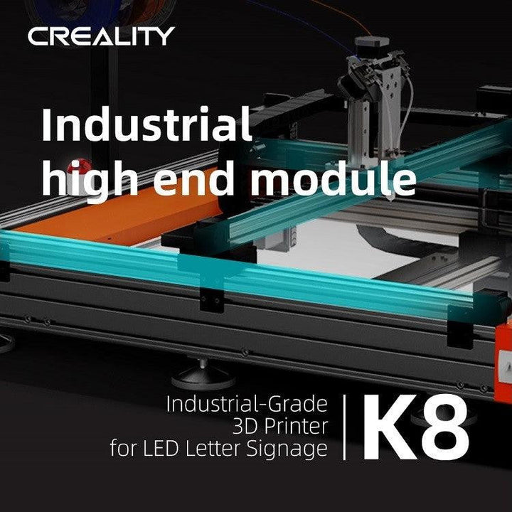 Creality K8 Kanalbuchstaben 3D Drucker