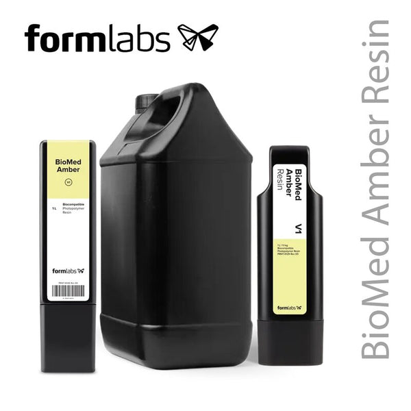 Formlabs BioMed Amber Resin 1L Form 3 Resin 3ddruckboss