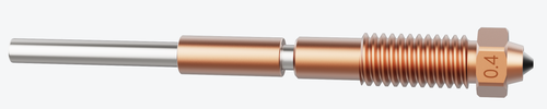 Mingda Integrierte gehärtete Stahldüse 0,4mm (HighCoat) – Ersatzteil für mehrere Mingda-Modelle
