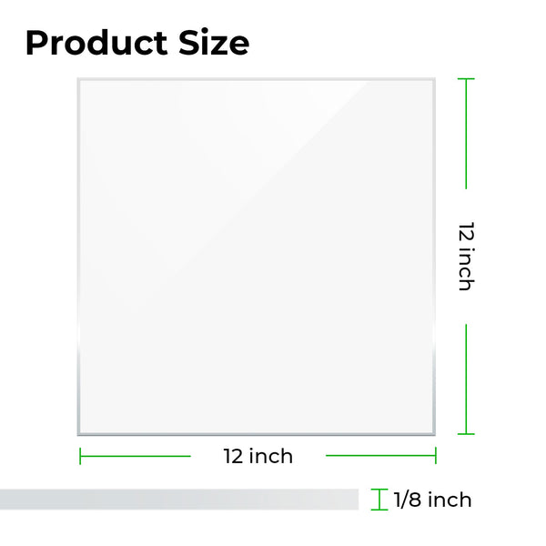 xTool 3 mm Klarsicht Acrylplatten (2er-Pack)
