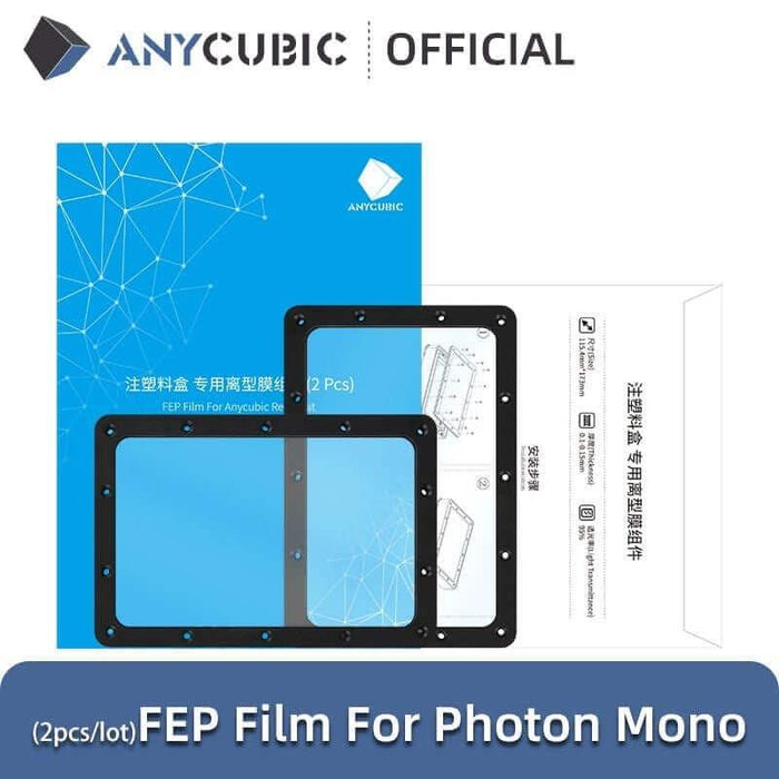 FEP Folie mit Sicherungsrahmen für Anycubic Photon Mono