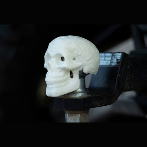 Schutzkappe Anhängerkupplung Totenkopf Skull ATV, Quad, Auto Farbe: Weiß, Schwarz